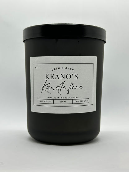 Scented candle - Keano's Kandlefire