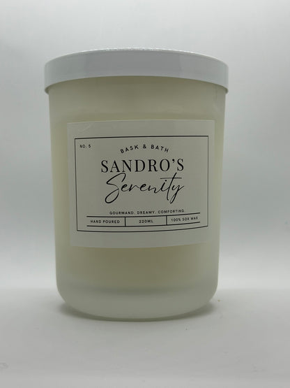 Scented candle - Sandro's Serenity