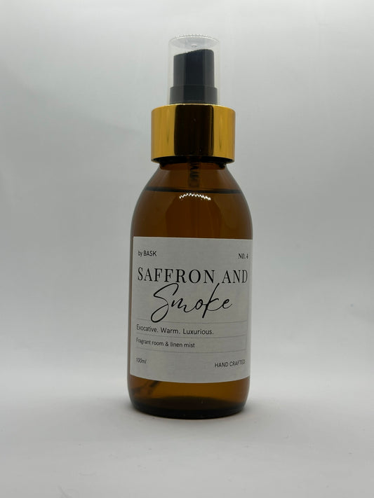 Room & Linen mist - Saffron & Smoke