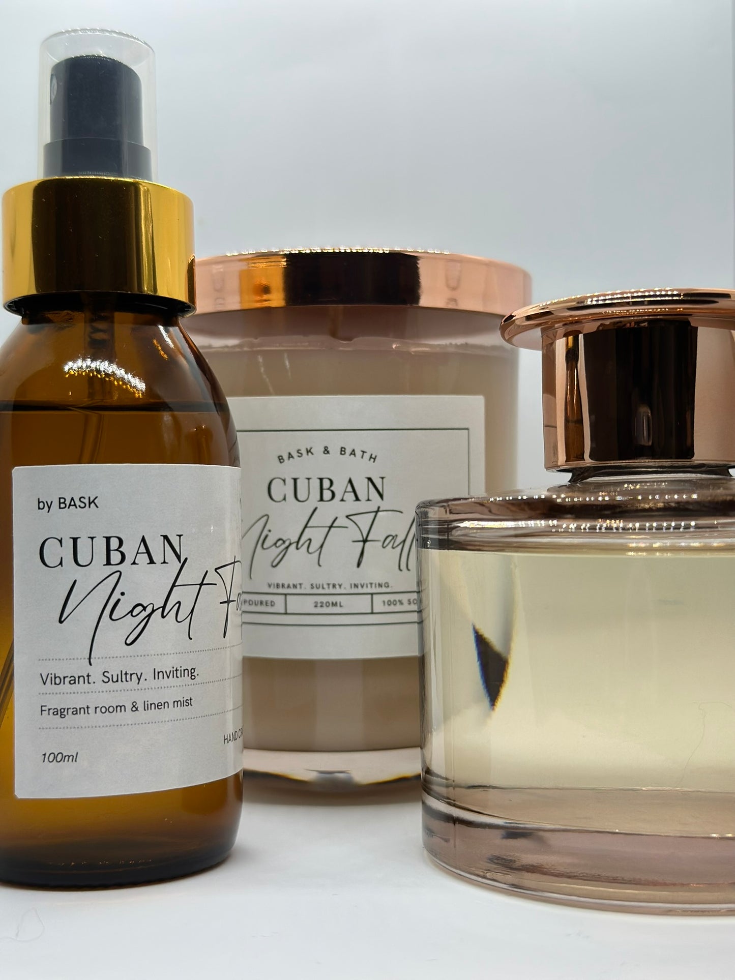 Scented candle - Cuban Night fall